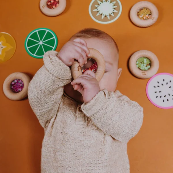 Petit Boum Sensorische Donut - Watermeloen