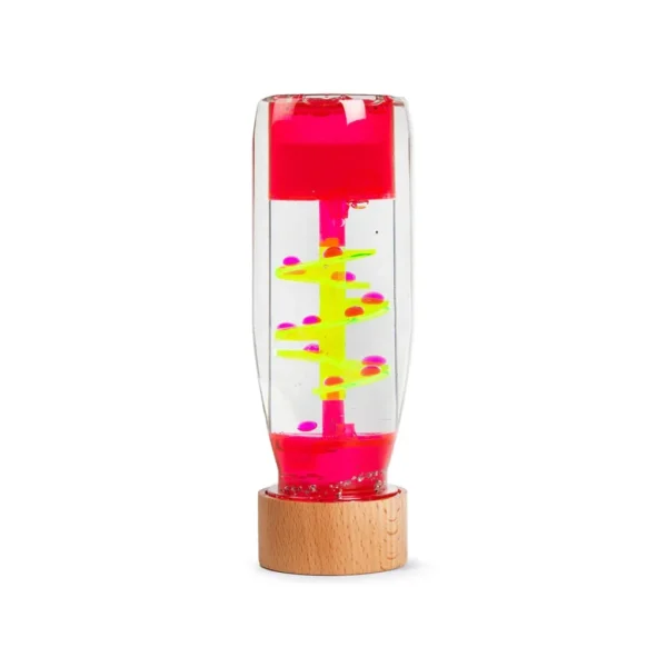 Petit Boum Sensorische fles Spiraal Roze