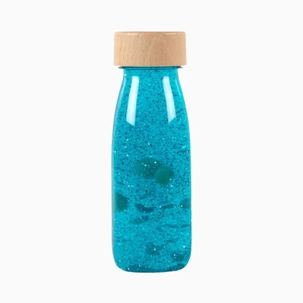 Petit Boum Sensorische fles turquoise