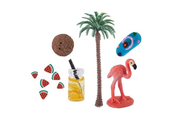 Petit Boum sensorische fles Flamingo inhoud