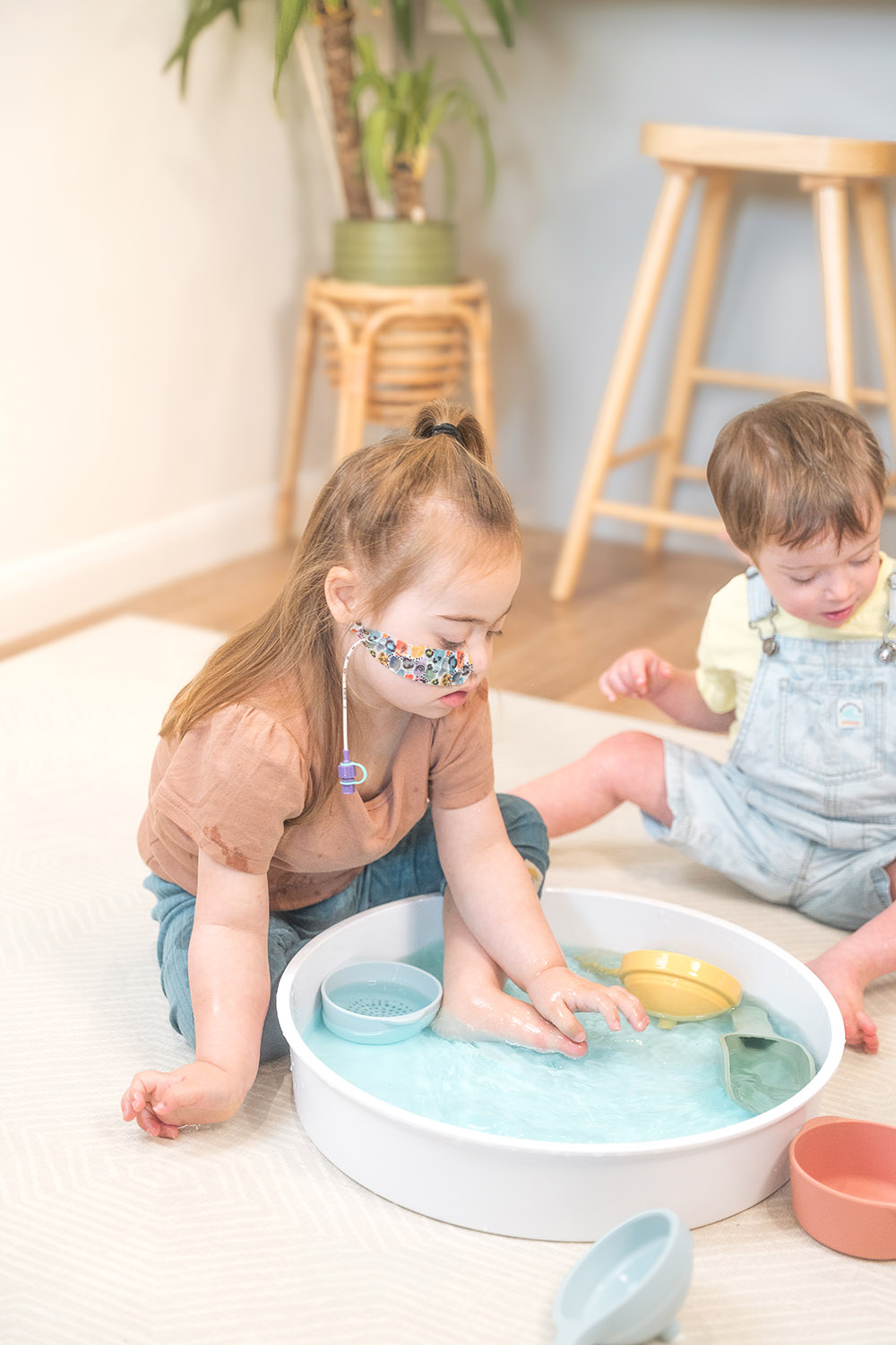 Inspire My Play Play Tray met deksel en 6 uitneembare bakjes 6 Inspire My Play Play Tray