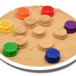 Regenboog Zeefjesset Small van X Creator in kinetisch zand