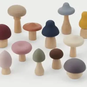 Tickit Silisoft Paddenstoelen Set (Aarde Kleuren)
