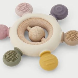 Tickit Silisoft rammelaar / bijtspeelgoed