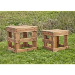 Cosy Direct Houten Speel- en Klimkubussen – 2-delige set