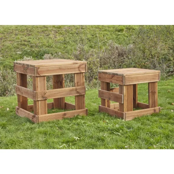 Cosy Direct Houten Speel- en Klimkubussen – 2-delige set