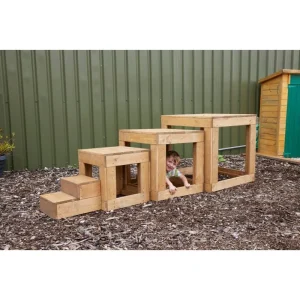 Cosy Direct Houten Speelblokken Kubus – 4-delige set