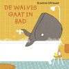 De walvis gaat in bad