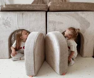 Funzy Arches – Speelbogen Koord creme beige