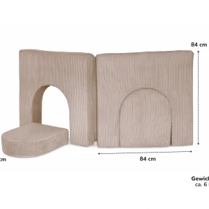 Funzy Arches – Speelbogen koord karamel beige