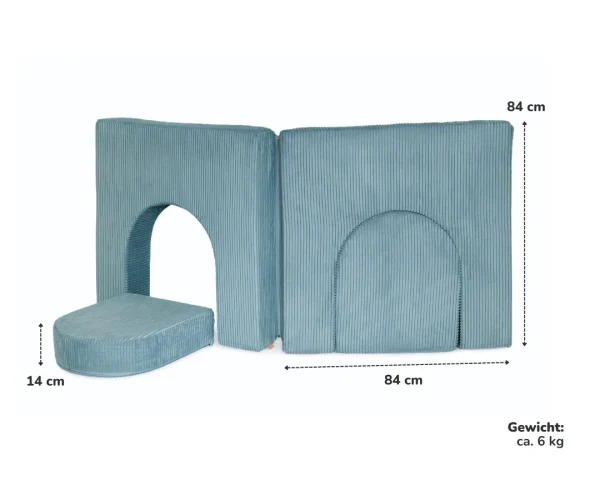 Funzy Arches – Speelbogen koord lagune blauw