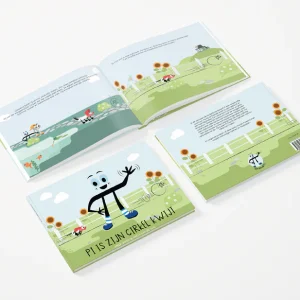 GrandPi Boek Deel 1 ❝Pi is zijn cirkel kwijt❞ binnenkant