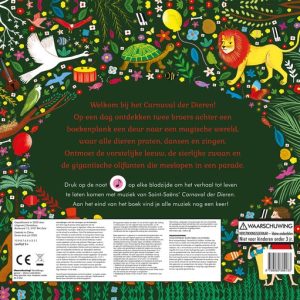 Het verhalenorkest - Carnaval der dieren achterkant