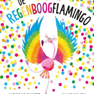 De regenboogflamingo