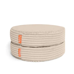 Funzy Buttons - Speelkussens koord creme beige