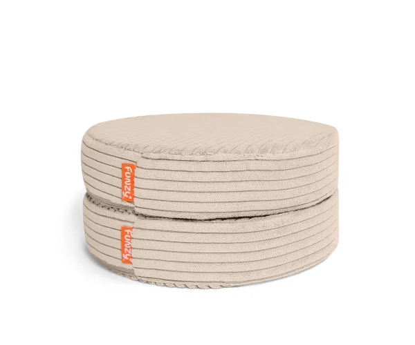 Funzy Buttons - Speelkussens koord creme beige