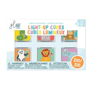 Glo Pals lichtgevende blokjes - dierentuin