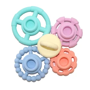Jellystone Designs - Stapelaar bijtspeelgoed - pastel