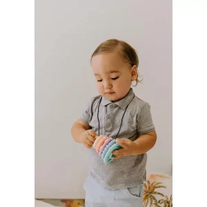 Jellystone Designs - Stapelaar bijtspeelgoed - pastel