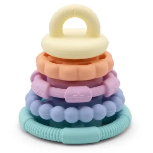 Jellystone Designs - Stapelaar bijtspeelgoed - pastel