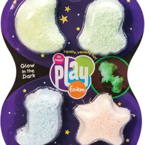 Learning Resources Playfoam® Glow In The Dark (4 kleuren)