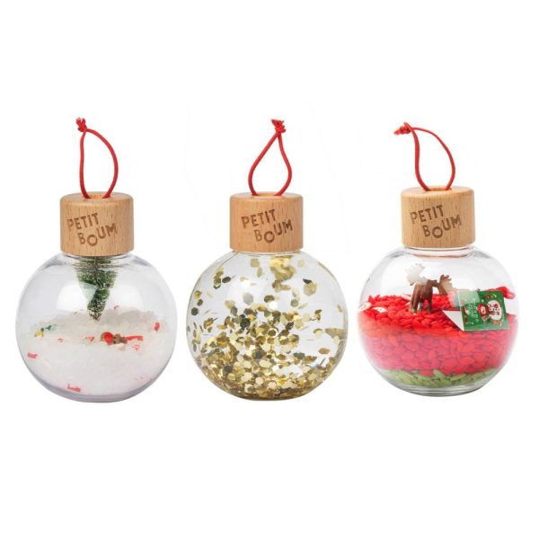 Petit Boum Kerstballen - 3 stuks
