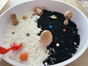 Sensorische speelbak ruimte