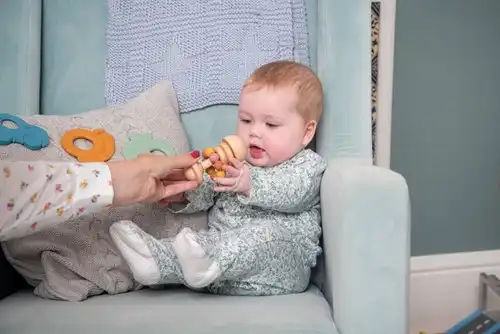 Tickit Silisoft Kralen Bijtspeelgoed - Neutrale Kleuren 4 Tickit Silisoft Kralen Bijtspeelgoed