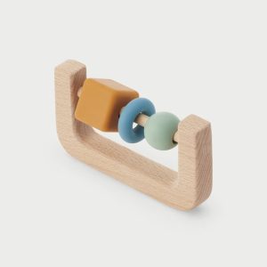 Tickit Silisoft Kralen Bijtspeelgoed - Neutrale Kleuren