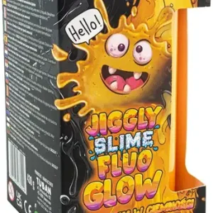 Tuban - Jiggly Slime – Fluo Glow Orange 430 g verpakking