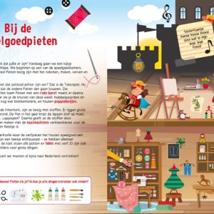 Zaklampboek - Het heerlijk avondje van Sinterklaas en Piet binnenkant