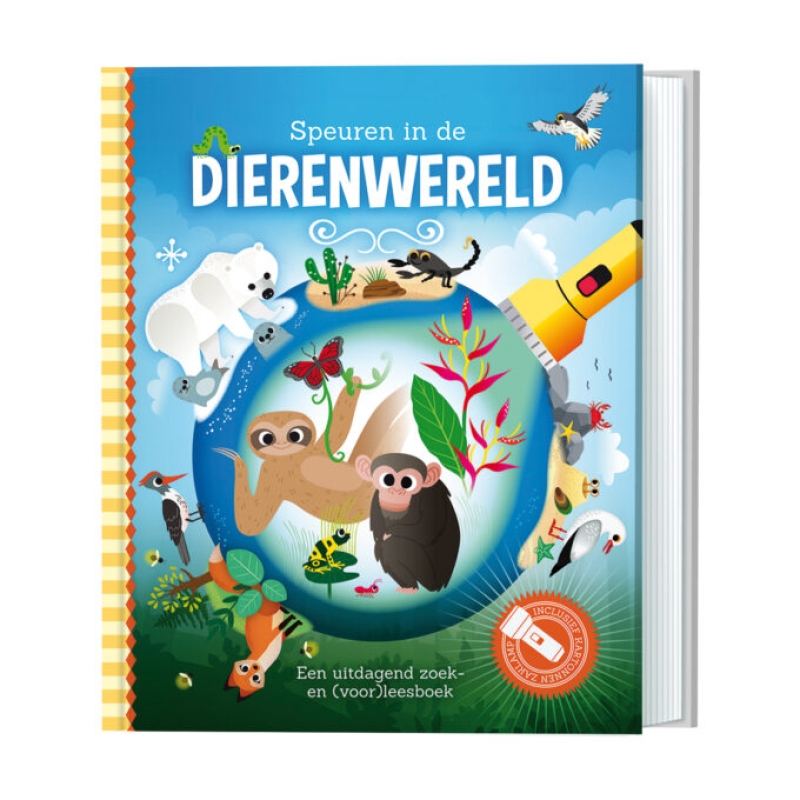 Zaklampboek - Speuren in de dierenwereld 3 Zaklampboek - Speuren in de dierenwereld