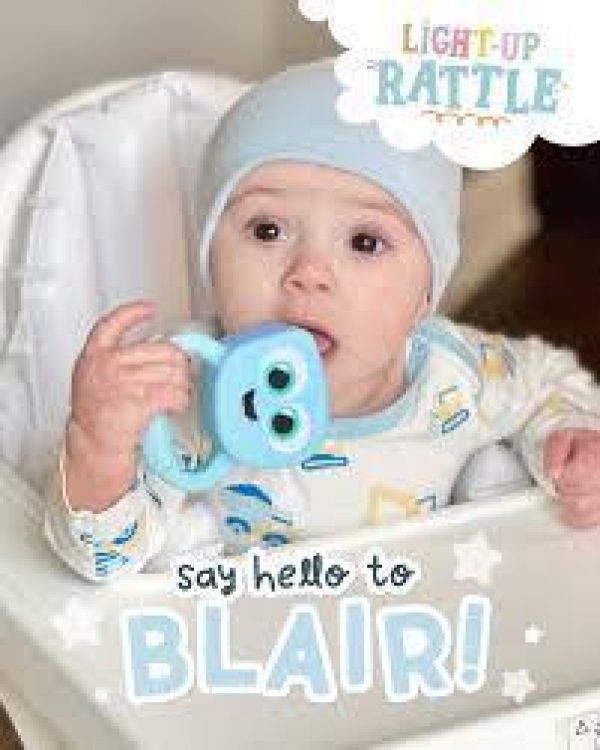 baby met Glo Pals Rammelaar Blair