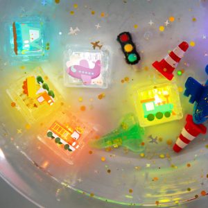 Glo Pals lichtgevende blokjes - auto