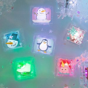 Glo Pals lichtgevende blokjes - winter
