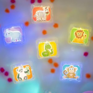 Glo Pals lichtgevende blokjes - dierentuin