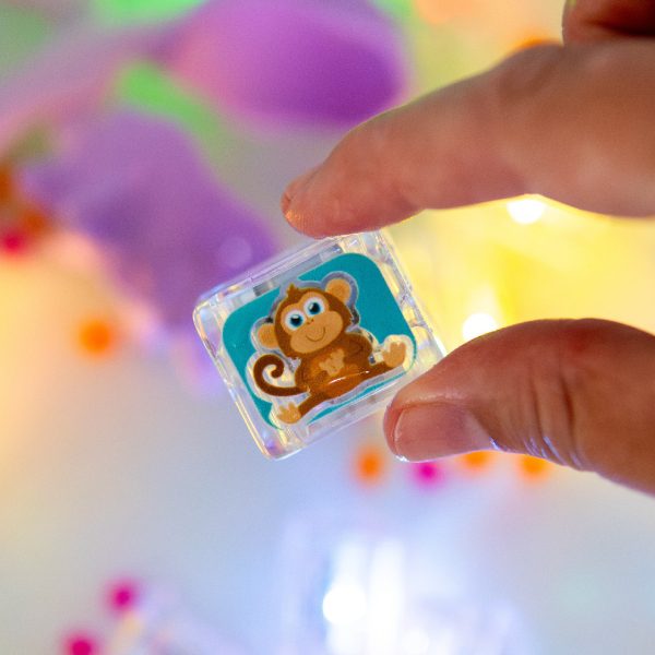 Glo Pals lichtgevende blokjes - dierentuin