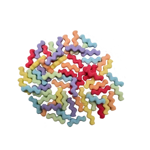 Grennn Mini Waves Pastel - 60 stuks