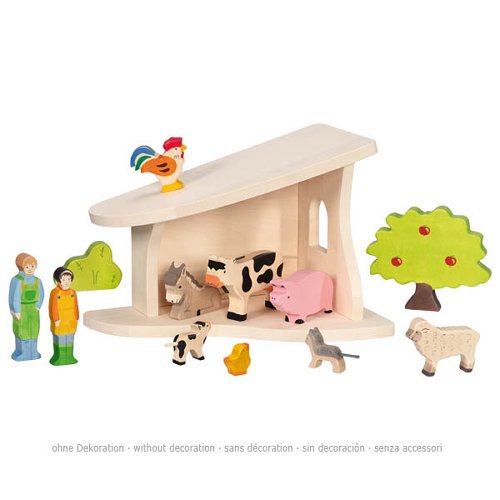 Holztiger houten stal 5 Holztiger houten stal