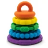 Jellystone Designs - Stapelaar bijtspeelgoed - regenboog
