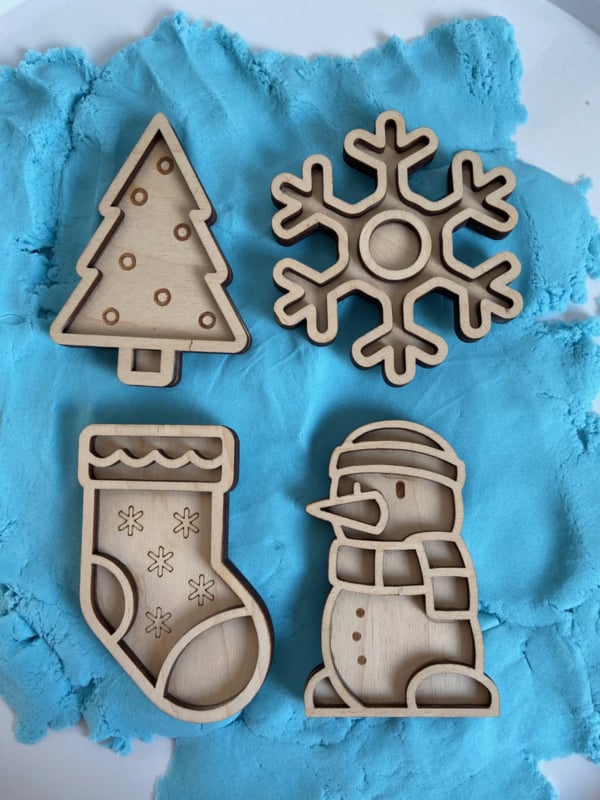 Kiddi Mini vulvormen set Winter 5 Kiddi Mini vulvormen set Winter