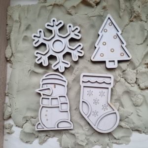 Kiddi Mini vulvormen set Winter 9 Kiddi Mini vulvormen set Winter