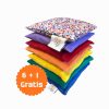 Sensorische pittenzakjes regenboog 6+1 GRATIS 2 Sensorische pittenzakjes regenboog 6+1 GRATIS