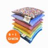Sensorische pittenzakjes regenboog pastel 6+1 GRATIS 2 Sensorische pittenzakjes regenboog pastel 6+1 GRATIS