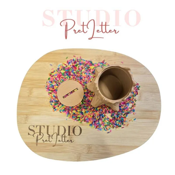 Studio Pretletter - Boom met deksel 3 Studio Pretletter - Boom met deksel