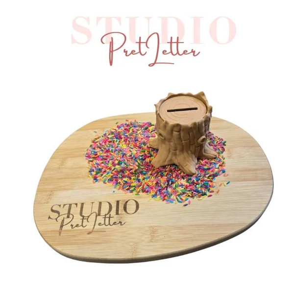 Studio Pretletter - Boom met deksel 4 Studio Pretletter - Boom met deksel