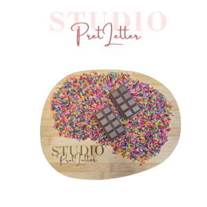 Studio Pretletter - Chocolade reep