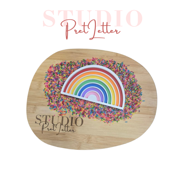 Studio Pretletter - Vulvorm Regenboog 2 Studio Pretletter - Vulvorm Regenboog