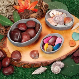 Yellow Door Stenen Bakjes - 3 stuks