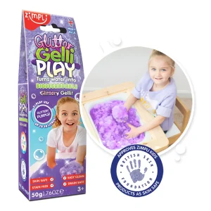 Zimpli Kids Gelli Play Glitter - 50 gram 9 Zimpli Kids Gelli Play Glitter - 50 gram verpakking